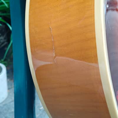 Klira Tone King 345 70s - Sunburst vintage german archtop jazz guitar image 8