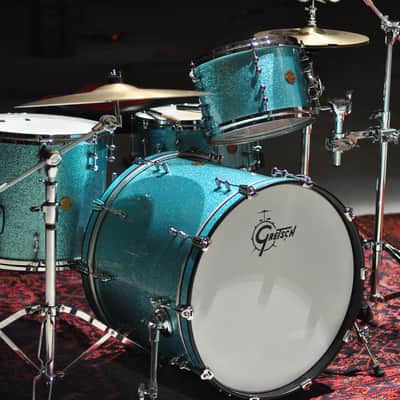 Gretsch New Classic 2012 Limited Reserve- only 30 made available in USA. Turquoise Sparkle image 1