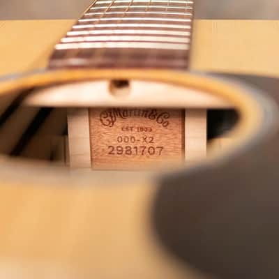 Martin 000-X2E Brazilian Acoustic/Electric Guitar with Gig Bag image 16