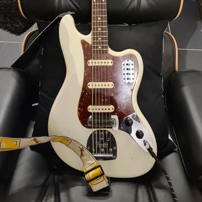 Fender Bass VI Custom Shop Journeyman Relic 2018 - Olympic White image 6