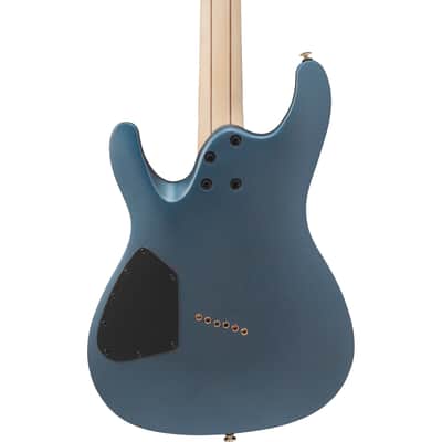 Ibanez SML721 S Axe Design Lab Multi-scale Electric Guitar - Midnight Arctic Ocean Matte image 8
