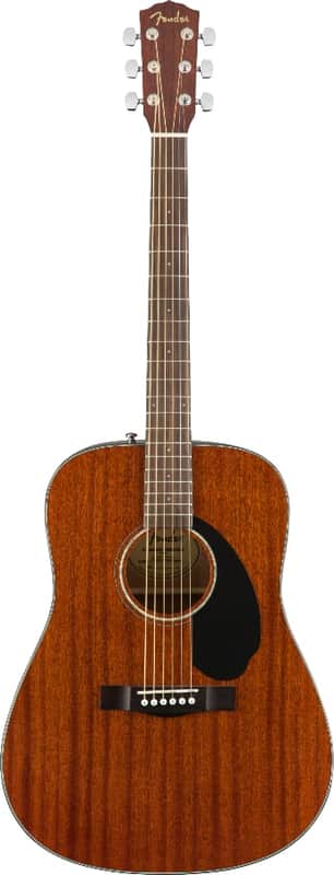 Fender CD-60S Dreadnought All-Mahogany Acoustic Guitar image 1