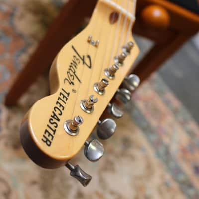 Fender Telecaster Floral blue 1993' - Floral Blue image 7