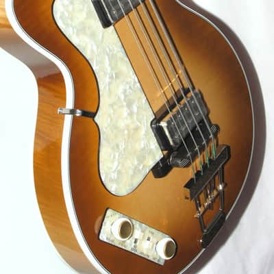 Rare Hofner 500/2-L-O Club Bass, Left-Handed, B-Stock, German-Made, w/COA, OHSC, & Pro Set Up! image 11