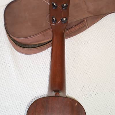 1950 Martin Ukulele Mahogany Brazilian Rosewood Vintage Soprano Model Nice! image 12