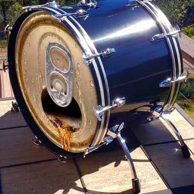 Custom Beer Can Bass Drum Head, 22" Drumhead image 5