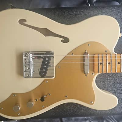 Squier FSR Classic Vibe '60s Telecaster Thinline in Desert Sand image 5