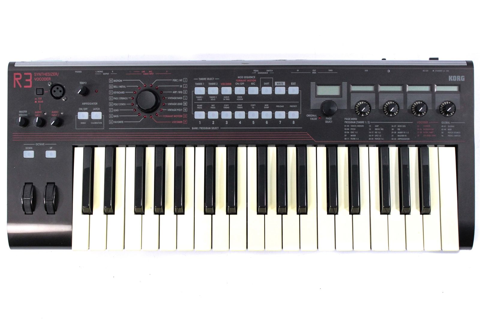 Korg R3 | Reverb