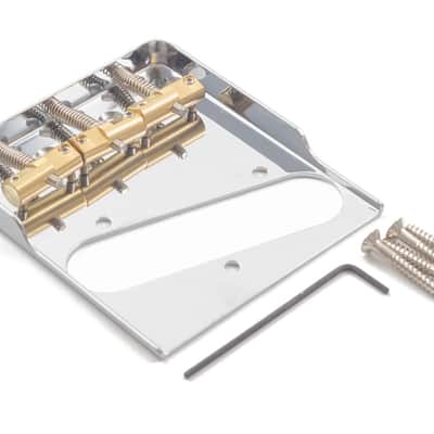 Vintage-Modern-Advanced-Telecaster-Bridge-Tele-Bridge-w-Compensated Saddles-Barden image 1