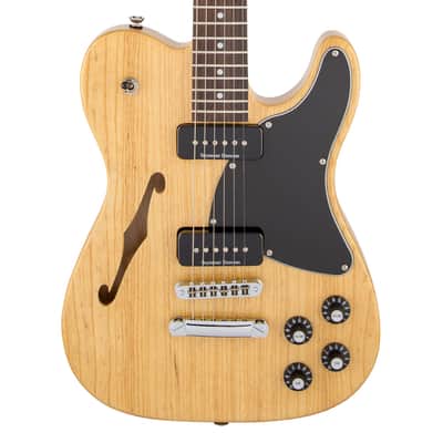 Used Fender Jim Adkins JA-90 Telecaster Thinline Electric Guitar - Natural image 1