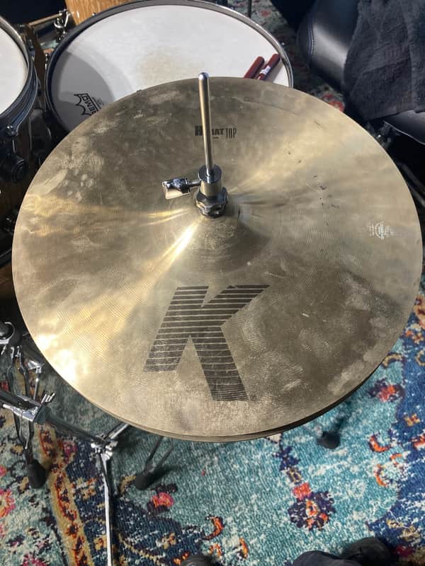 Tris Imboden's, Chicago, Zildjian - 14" K Hi Hats Pair, 1350g 1078g 2007 image 1