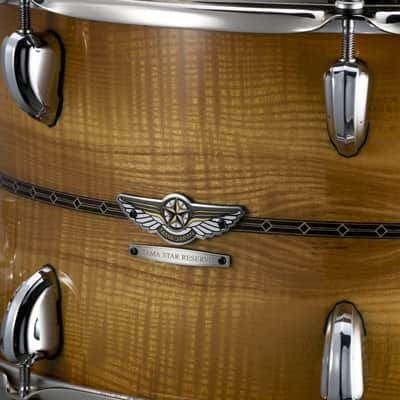 Tama TMBS158S-OCOB STAR Reserve Maple/Bubinga Snare Drum 15 image 21
