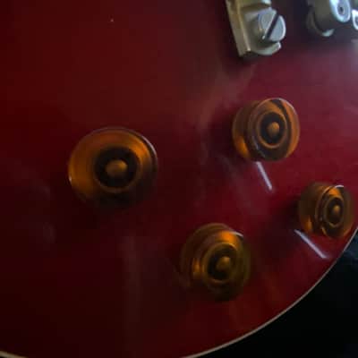 Gibson Aged Relic 70th Anniversary Les Paul Translucent Cherry VOS image 19