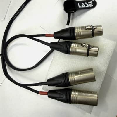 LASE 6 Ft Dual Microphone Cable w Genuine NEUTRIK NC3MXX 3Pin XLR M to NC3FXXX F image 7