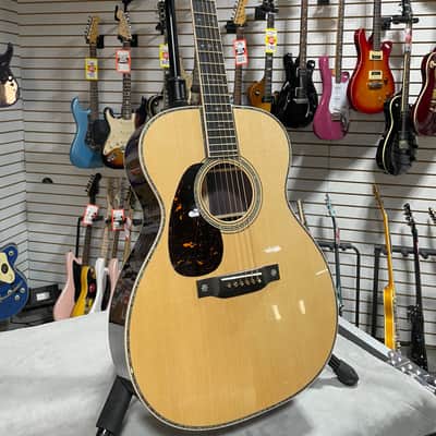 Martin 000-42 Modern Deluxe Left-Handed Acoustic Guitar - Natural W/OHSC & PLEK*D #368 image 4