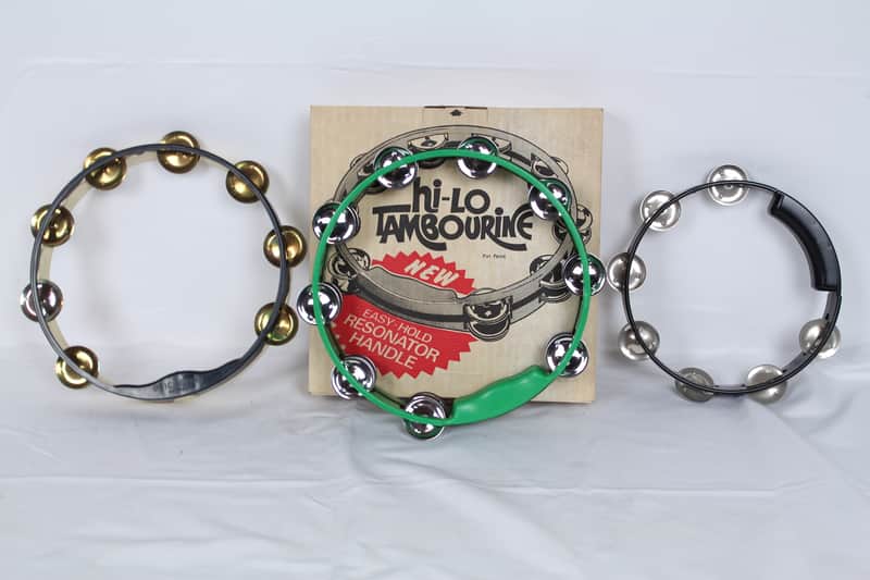 Lot of 3 Percussion Tambourines image 1
