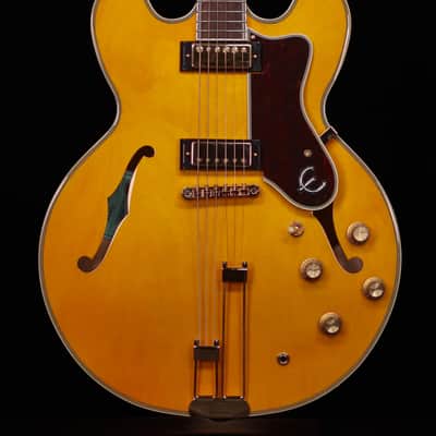 Epiphone Sheraton Hollow-Body Electric, Natural, Includes Premium Gig Bag image 1