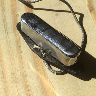 1970s Vintage Fender Fullerton Tele Neck Pickup USA Made Black Bobbin Telecaster image 12