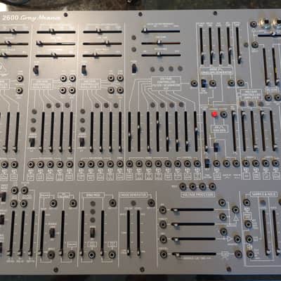Behringer 2600 Gray Meanie Semi-Modular Analog Synthesizer 2020 - Present - Black