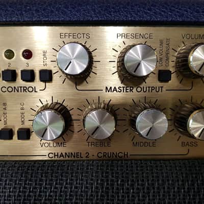 Marshall 6101 30th Anniversary 1X12 Rare Combo 1992 Blue image 4