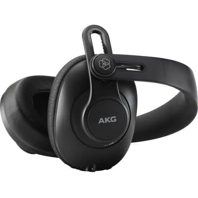 AKG K361-BT Professional Bluetooth Closed-Back Studio Headphones - Black image 9
