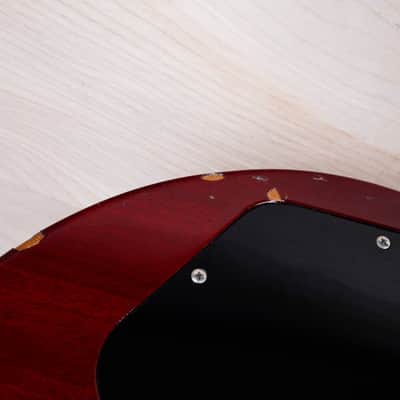 CoolZ ZLS-2/FM MIJ 2007 Cherry Sunburst Flame Top Made in Japan w/ Bag image 18