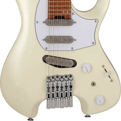 Ibanez ICHI10-VWM Ichika Nito Signature Electric Guitar 6-String - Vintage White Matte + Gig Bag image 8