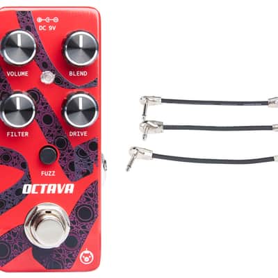 Pigtronix Octava Micro V2 + Gator Patch Cable 3 Pack image 1