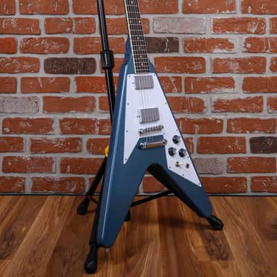 Gibson Custom Shop Made to Measure 1967 Flying V Demo Shop Bahama Blue VOS 2025 w/OHSC image 3