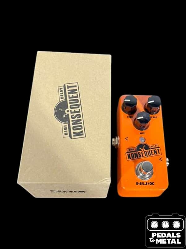 NuX NDD-2 Konsequent Digital Delay 2010s - Orange - X17113 image 1