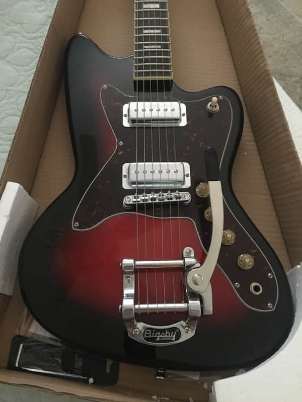Silvertone Classic Reissue 1478 2014 New Old Stock - Red Sunburst image 1