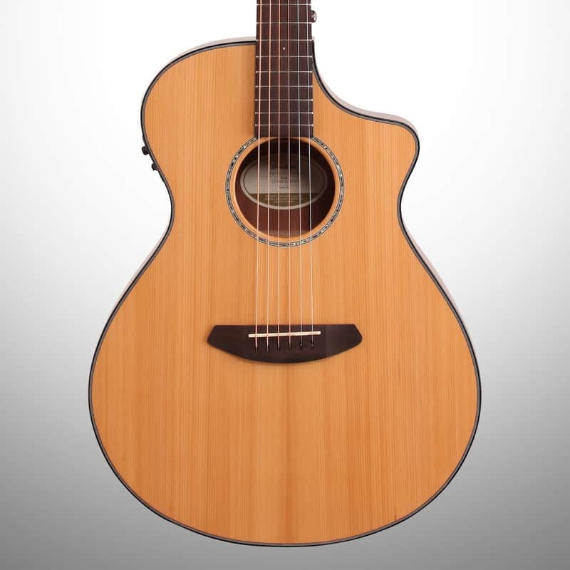 Breedlove Solo Concert Cutaway Acoustic/Electric Guitar Gloss Natural 2016 image 1