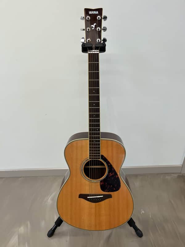 Yamaha FS730S Solid Spruce Top Grand Auditorium Acoustic Guitar 2010s - Maple