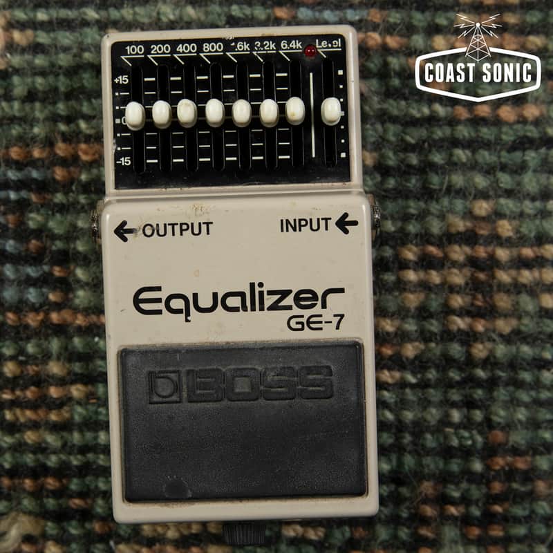 1984 Boss GE-7 Equalizer MIJ Black Label image 1