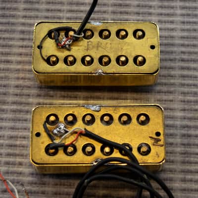 Used Gretsch Filtertron Pair Gold - Rewound image 2