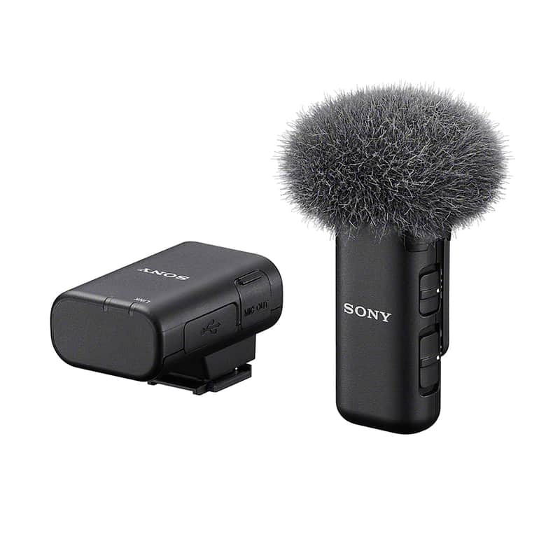 Sony ECM-W3S Single-Channel Wireless Microphone System image 1