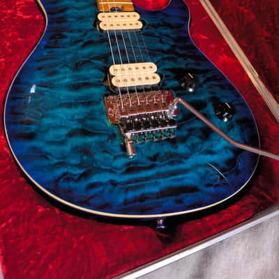 EVH Wolfgang Special 2021 - Blue Clorine Burst image 2
