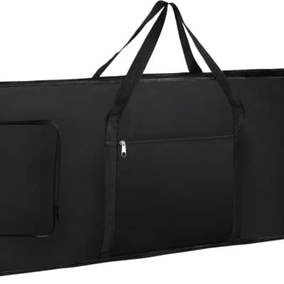 61-Note Keyboard Gig Bag, Soft Piano Case Padded with 6mm Cotton, Piano Case with Handles and Large Pocket - 39'' x 16" x 6'' image 3