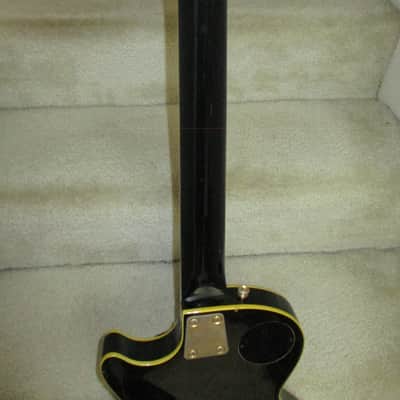 EKO Les Paul Style With Gold Hardware Circa 1970 - Black/Italy image 7