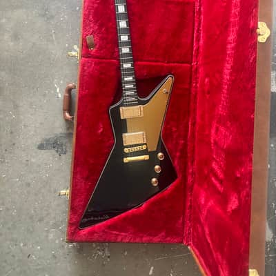 Gibson Lzzy hale explorer 2016  - Ebony/black gold finish image 4