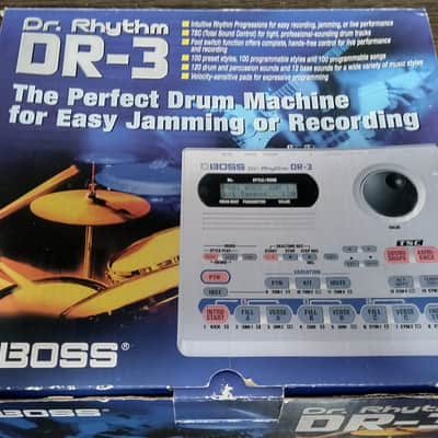 Boss DR-3 Dr. Rhythm 2003 new in box!- Gray