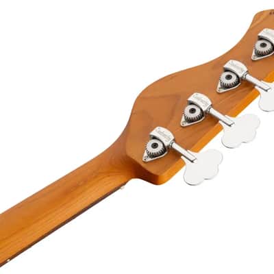 Sadowsky MetroExpress 21-Fret Vintage J/J Bass, Morado Fingerboard, 4-String - Solid Olympic White High Polish image 8