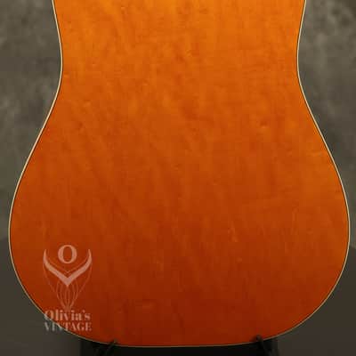 2013 Epiphone Dove Pro/Studio Dreadnought Flattop Acoustic Violin Burst image 22