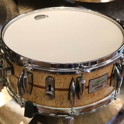 Sonor 13x 5.75" Benny Greb Signature Beech Snare Drum with Teardrop Lugs and Bubinga Inlay image 15