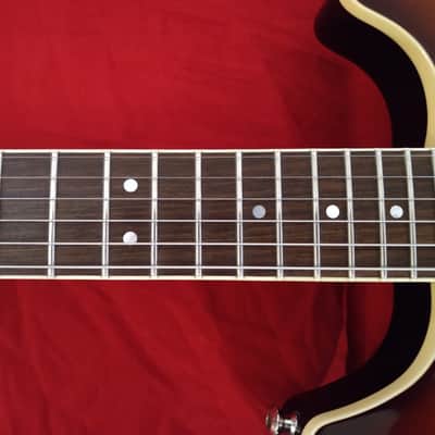 Hamer Newport Pro USA 2008 Jazzburst image 16