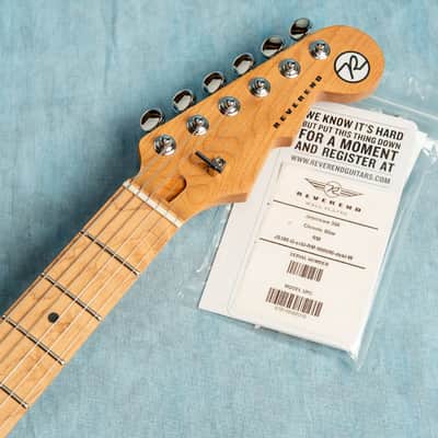 Reverend Jetstream 390 Chronic Blue Electric Guitar No Bag/Case image 6