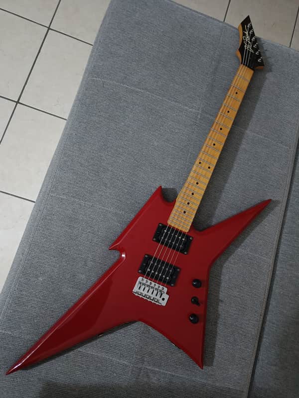 B.C. Rich Ironbird MKI 89 - 93 RED Reverse Headstock image 1