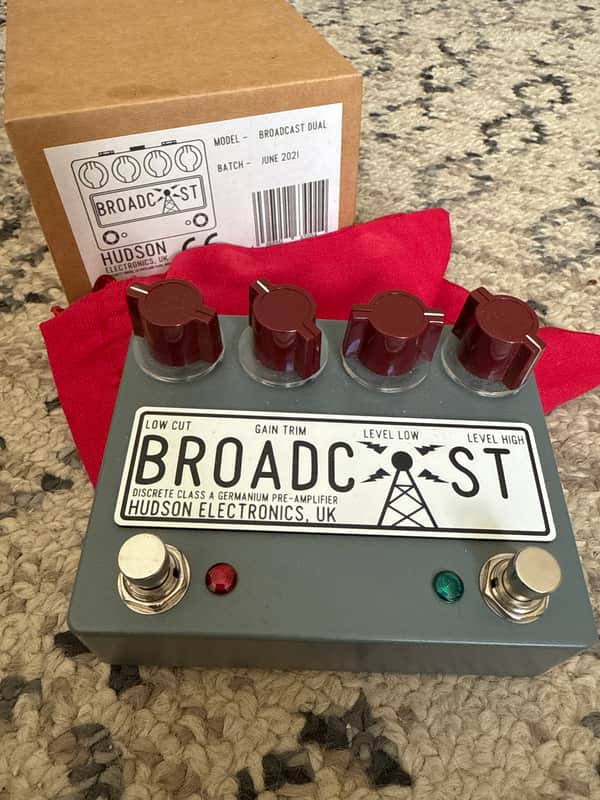 Hudson Electronics Broadcast Dual Footswitch