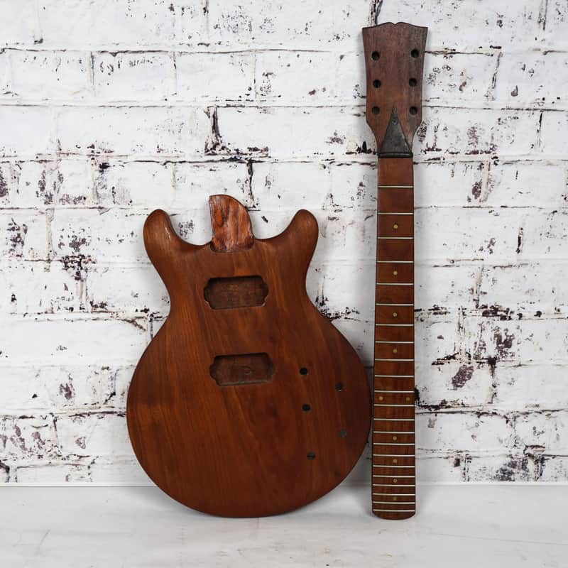 Koa Wood Electric Guitar Body & Neck By Karosa Guitars image 1