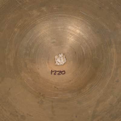1960s Zildjian 15" A Hi Hat Cymbals 1220g 1437g image 8